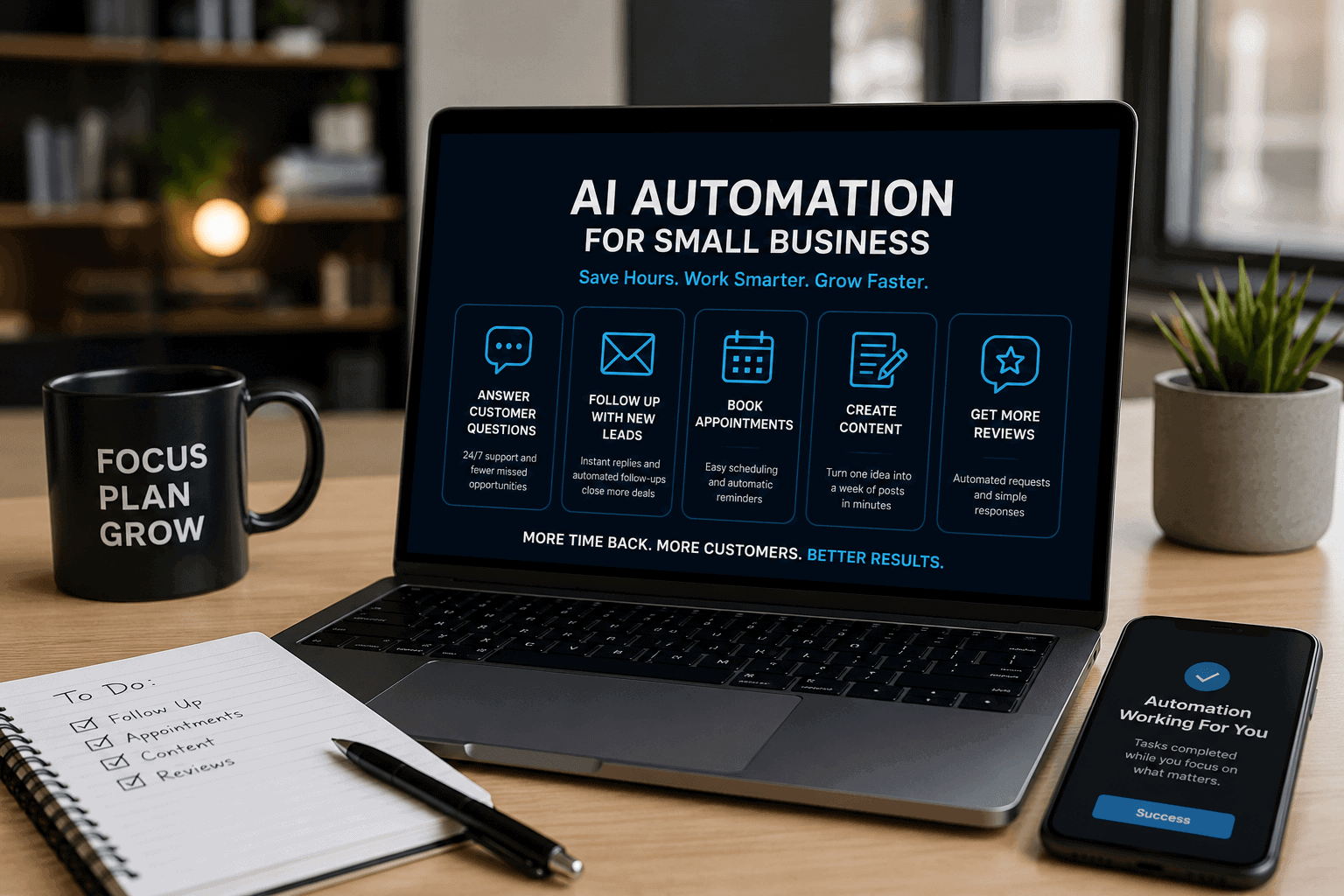AI Automation for Small Business: How To Save Hours Every Week _ Cen-Tex Marketing