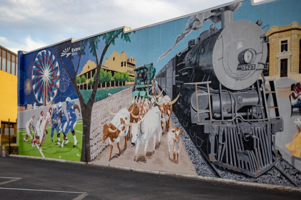 Downtown Temple, Central Texas, where strong local SEO for contractors drives new business