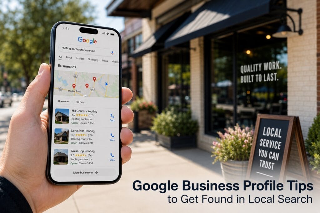 Google Business Profile Tips to Get Found in Local Search _ Cen-Tex Marketing