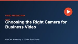 Business video camera buyer guide for small business