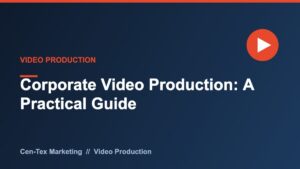 Corporate video production guide